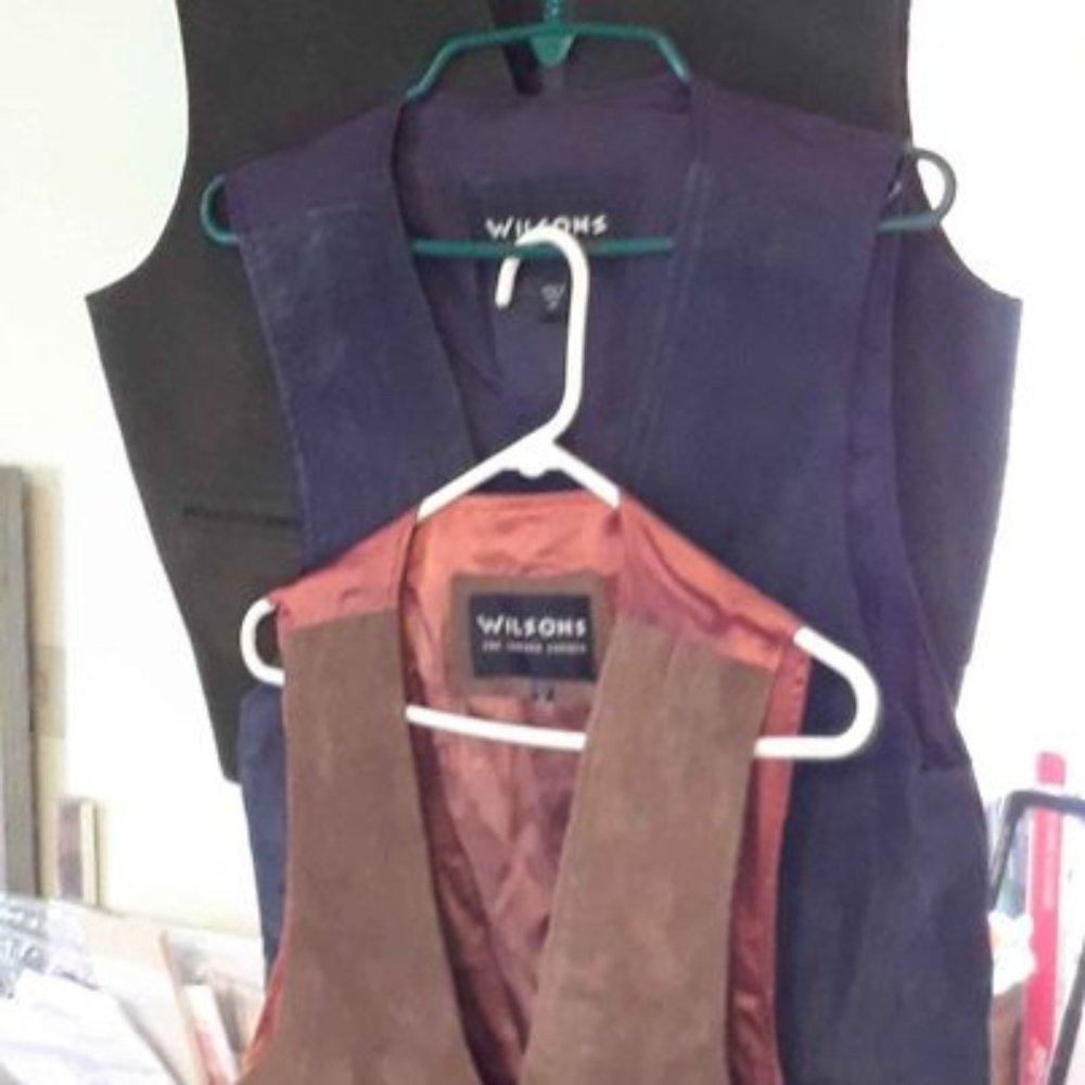 MEN'S SUEDE VESTS